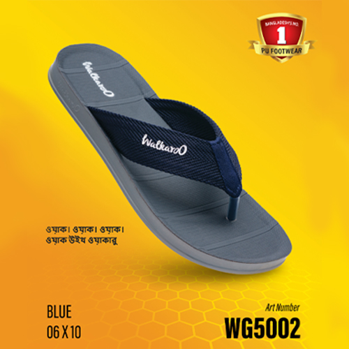 Walkaroo Blue Stylish and confortable WG5002 Flip-Flop