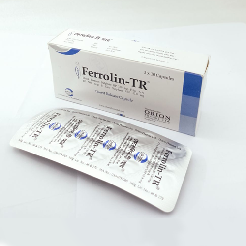 Ferrolin TR Capsule 10 Capsules (1 Strip)
