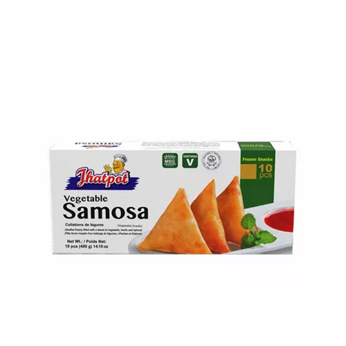 Jhatpot Vegetables Samosa 400 gm 10 pcs