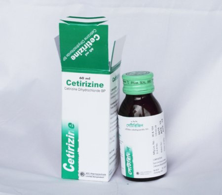 Cetirizine Syrup - (5mg/5ml)