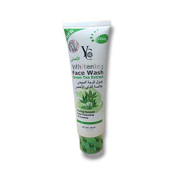 YC Whitening Face Wash Green Tea Extract 100 ml