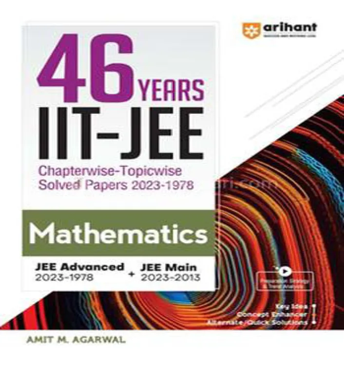 46 Years IIT-JEE [Mathematics] Chapterwise-topicwise Solved Paper 2023-1978