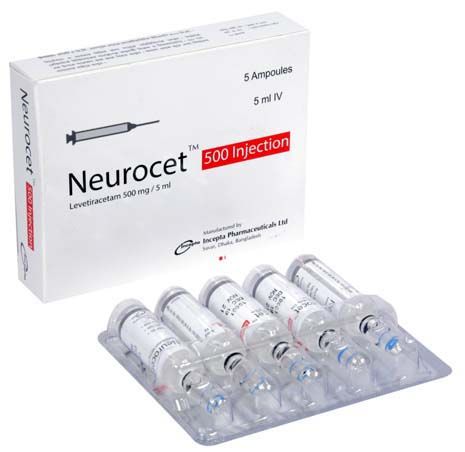 Neurocet Inj Injection - (500mg/5ml)