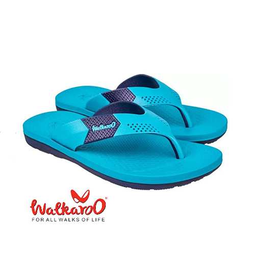 Walkaroo Men's Blue EVA V- strap sandal