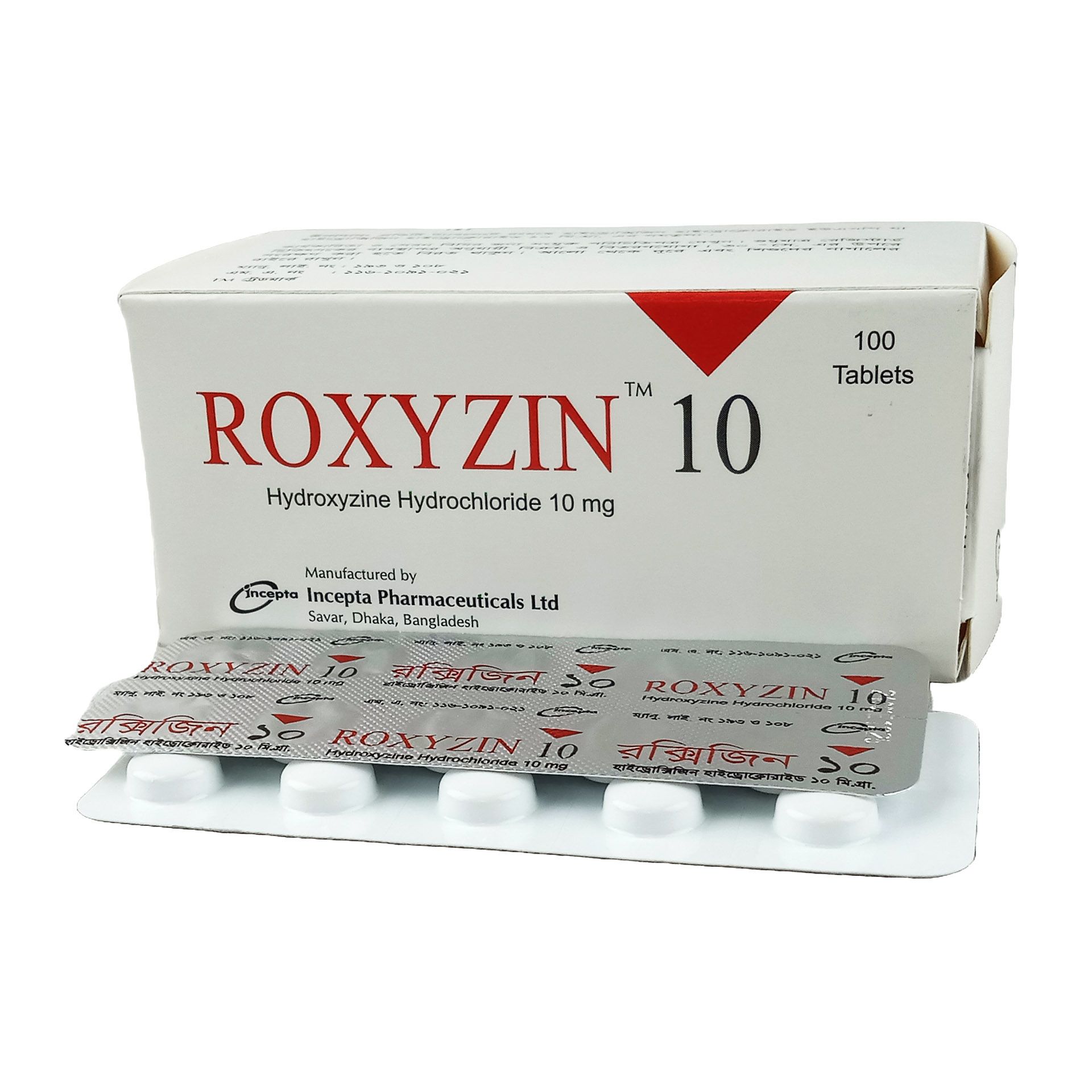 Roxyzin 10 Tablet - (10mg)