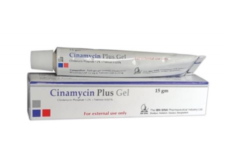 Cinamycin Plus Gel - (1.2gm+.025gm/100gm)