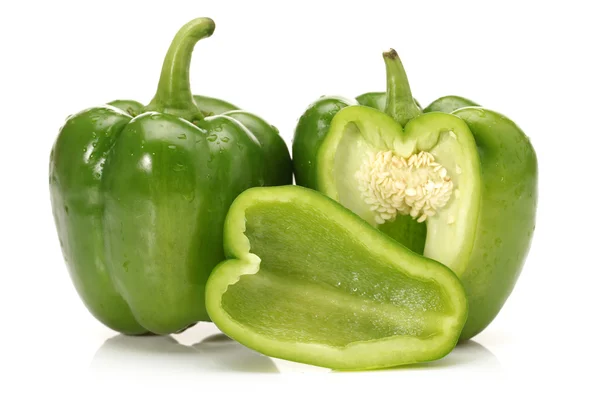 সবুজ ক্যাপসিকাম (Green Capsicum) ২৫০গ্রাম থেকে শুরু ± ১০গ্রাম