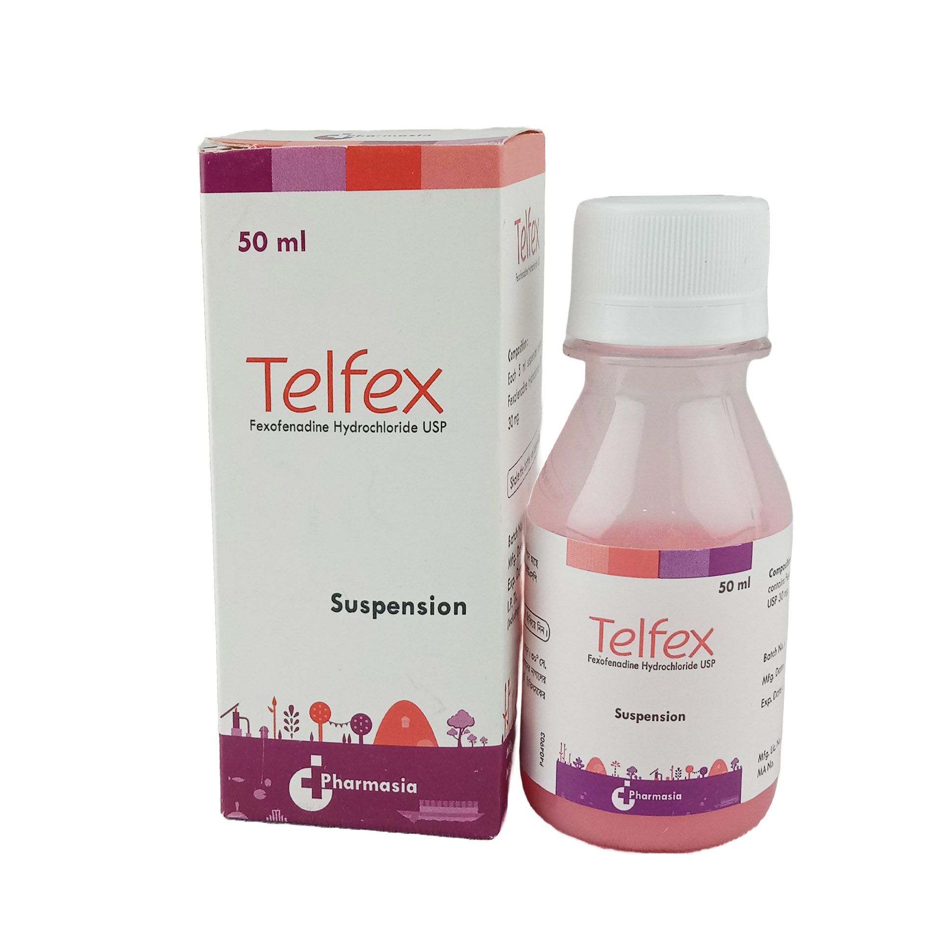 Telfex Suspension - (30mg/5ml)