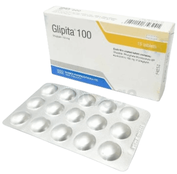 Glipita 100 Tablet - (100mg)