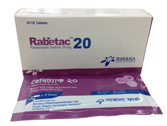 Rabetac 20 - 1 strip