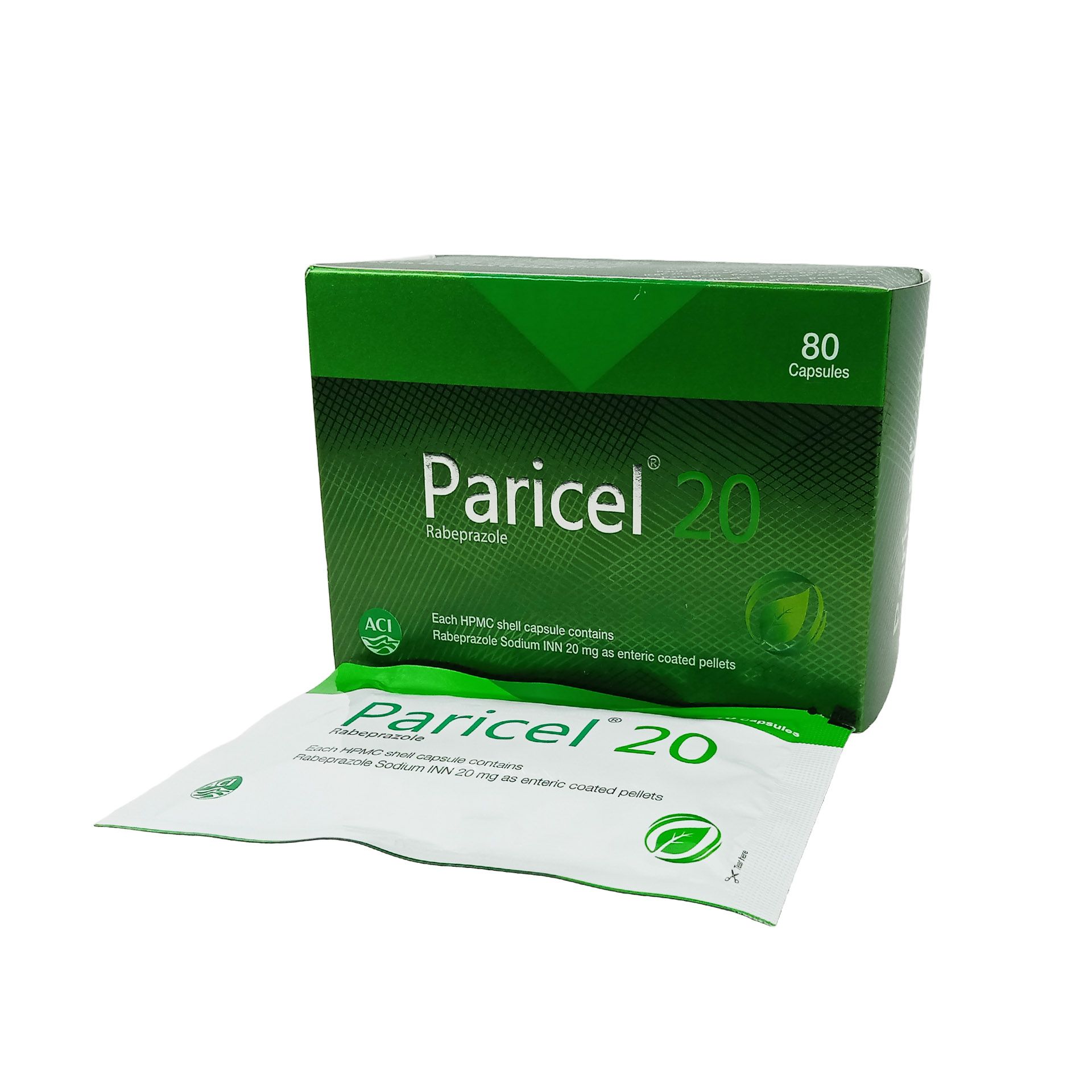Paricel Capsule - (20mg) - 1 strip