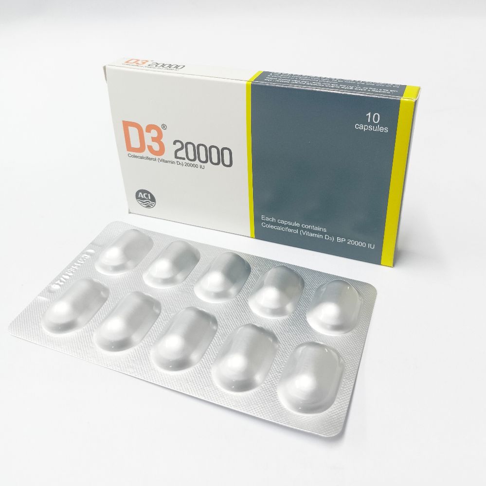 D3-20000 Capsule - (20000IU)