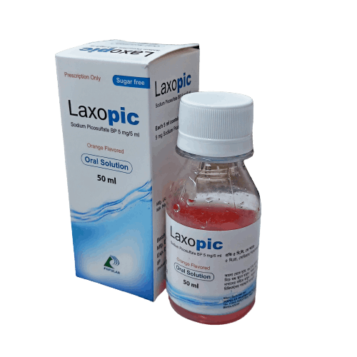 Laxopic Syrup - (5mg/5ml)