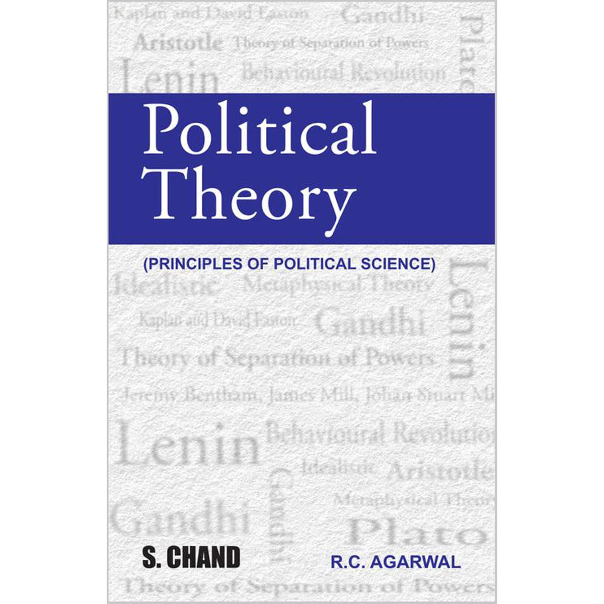 Political Theory (R.C Agarwal)