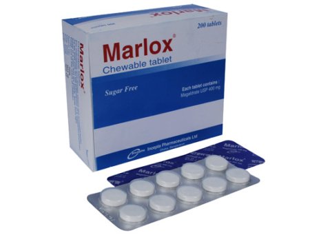 Marlox Tablet - (400mg)- 1 strip