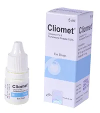 Cliomet Ear Drops - (1gm+.02gm/100ml)
