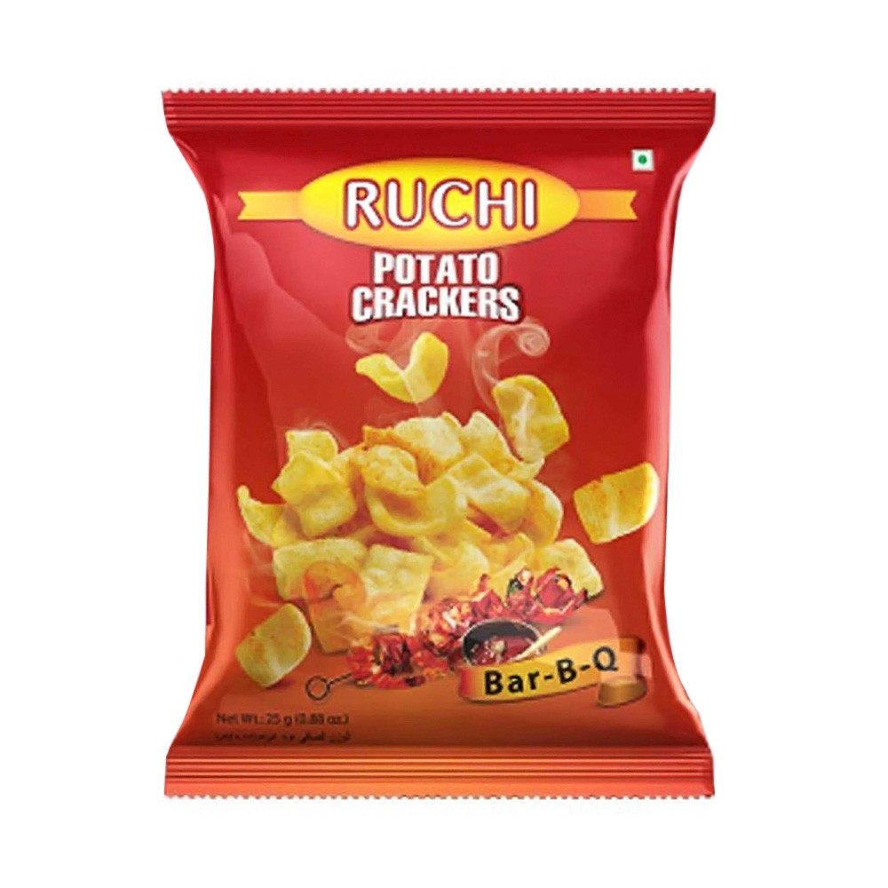 Ruchi BBQ Potato Crackers 25 gm