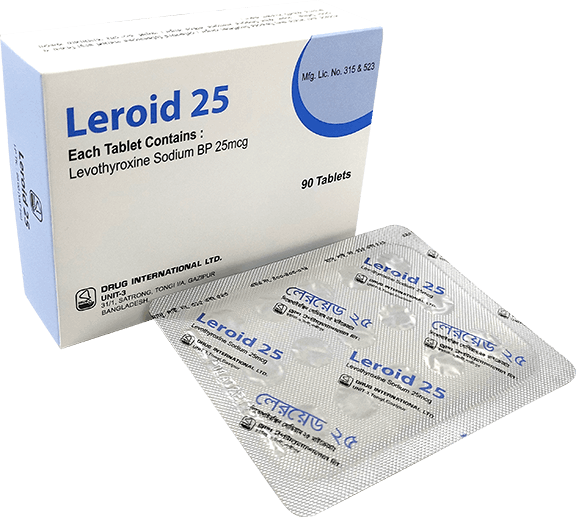 Leroid 25 Tablet - (25mcg)