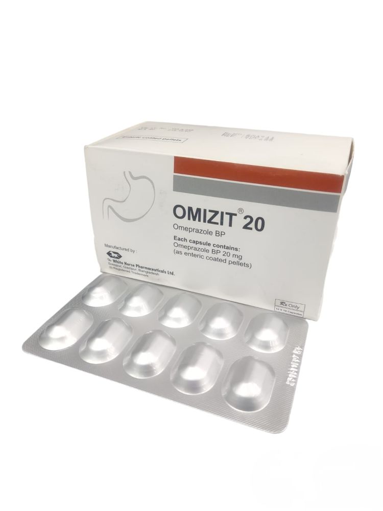 Omizit Capsule - (20mg)- 1 strip