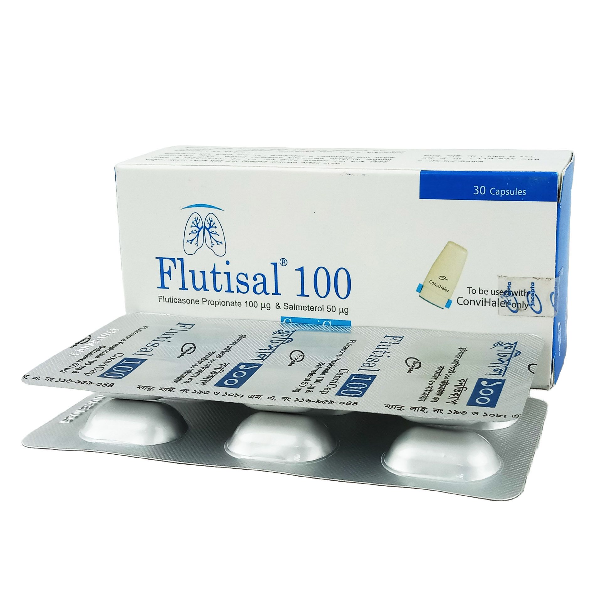 Flutisal 100 Convicap Capsule - (50mcg+100mcg)