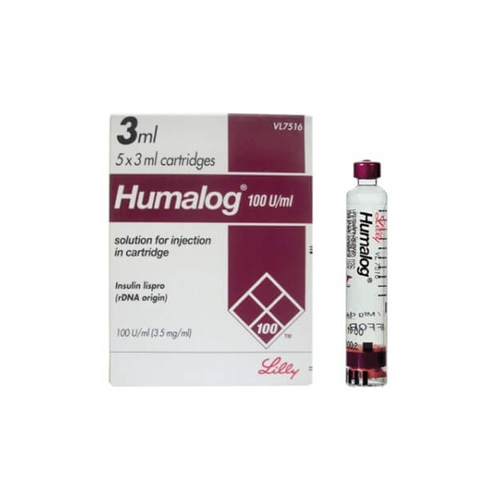 Humalog Cartidge Injection - (100u/Ml)