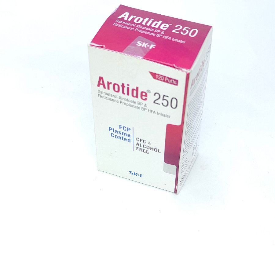 Arotide 25/250 Inhaler - (25mcg+250mcg)