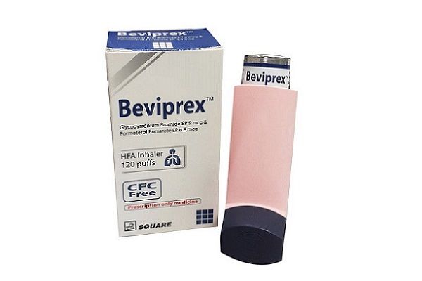 Beviprex HFA Inhaler - (9mcg+4.8mcg/Puff)
