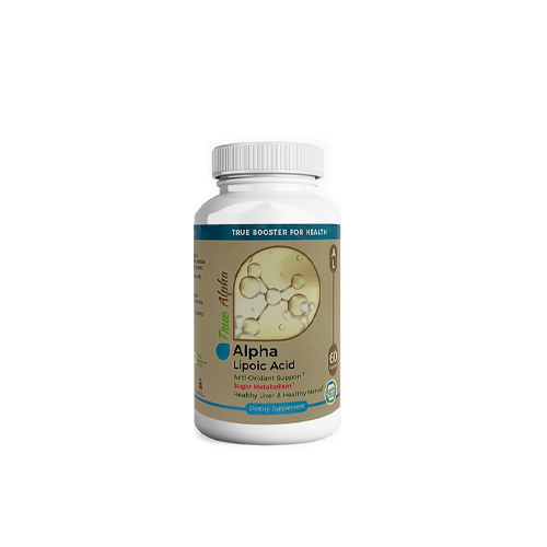 Alpha Lipoic Acid, Lower Blood Sugar Levels, Support Cardio vascular health, prevent Memory Loss, Anti Oxidant, 60 Capsule, USA.