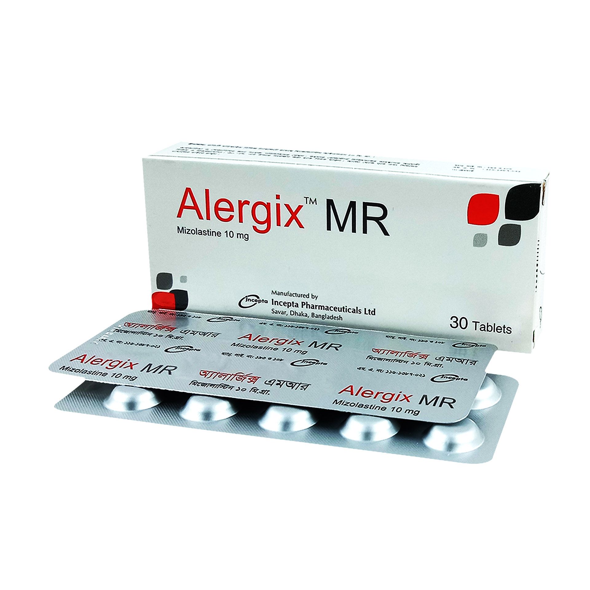 Alergix MR 10 Tablet - (10mg)