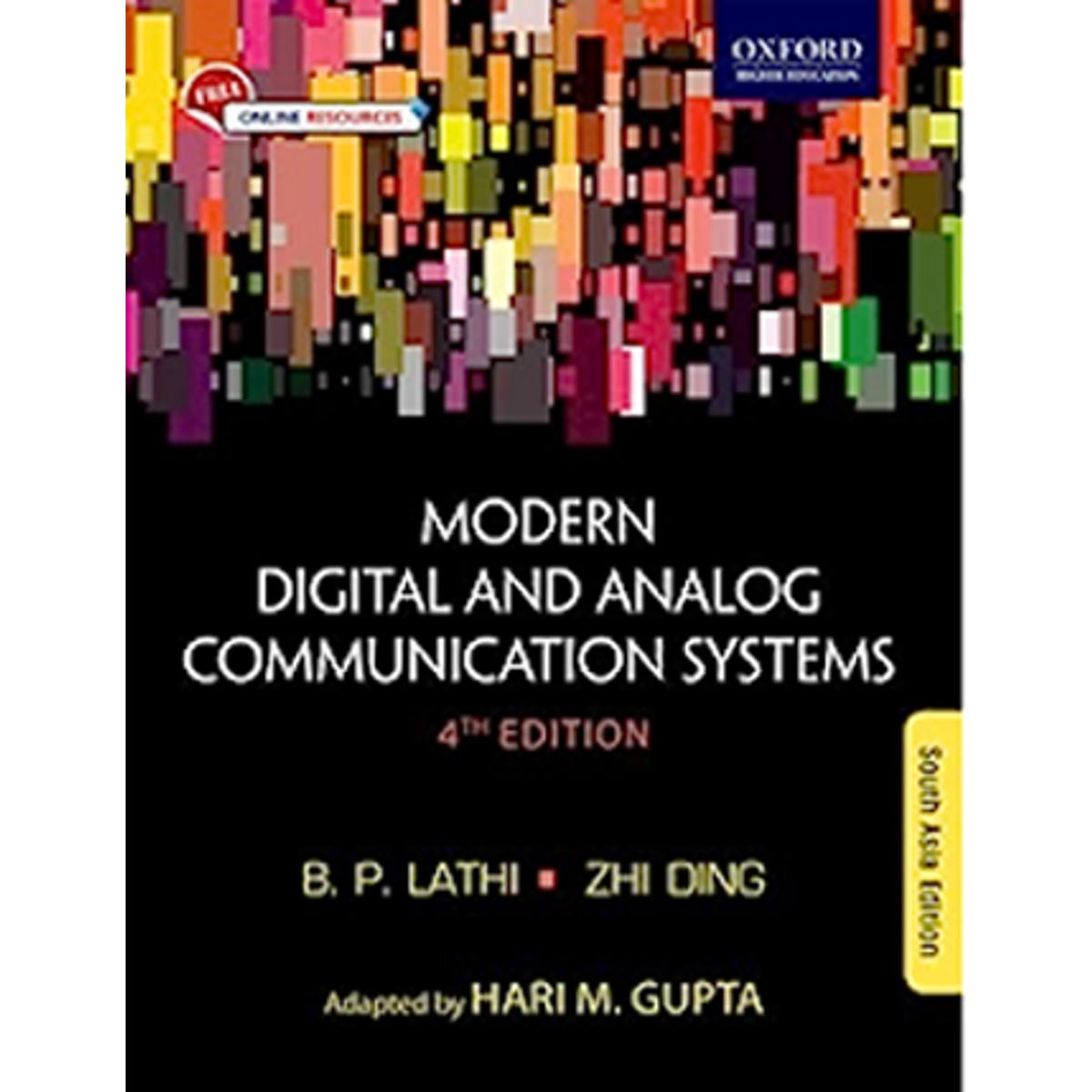 modern digi. and analog communication systems by B.P. Lathi