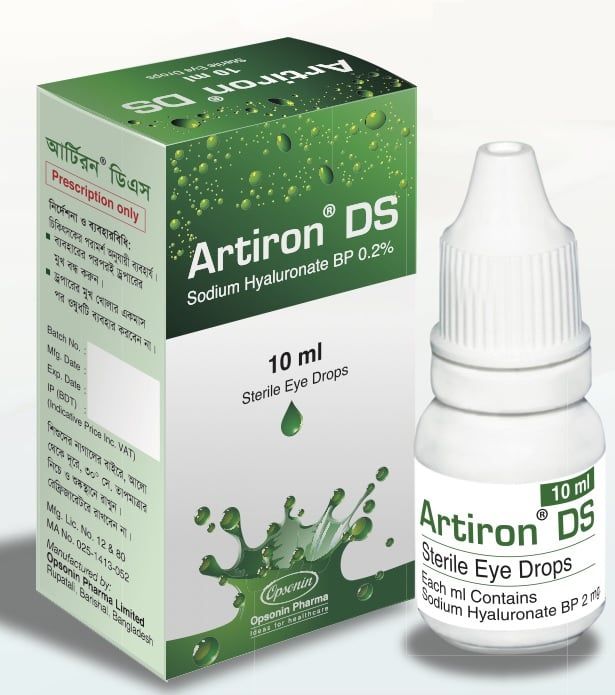Artiron DS 0.2% Eye Drop - (10ml)
