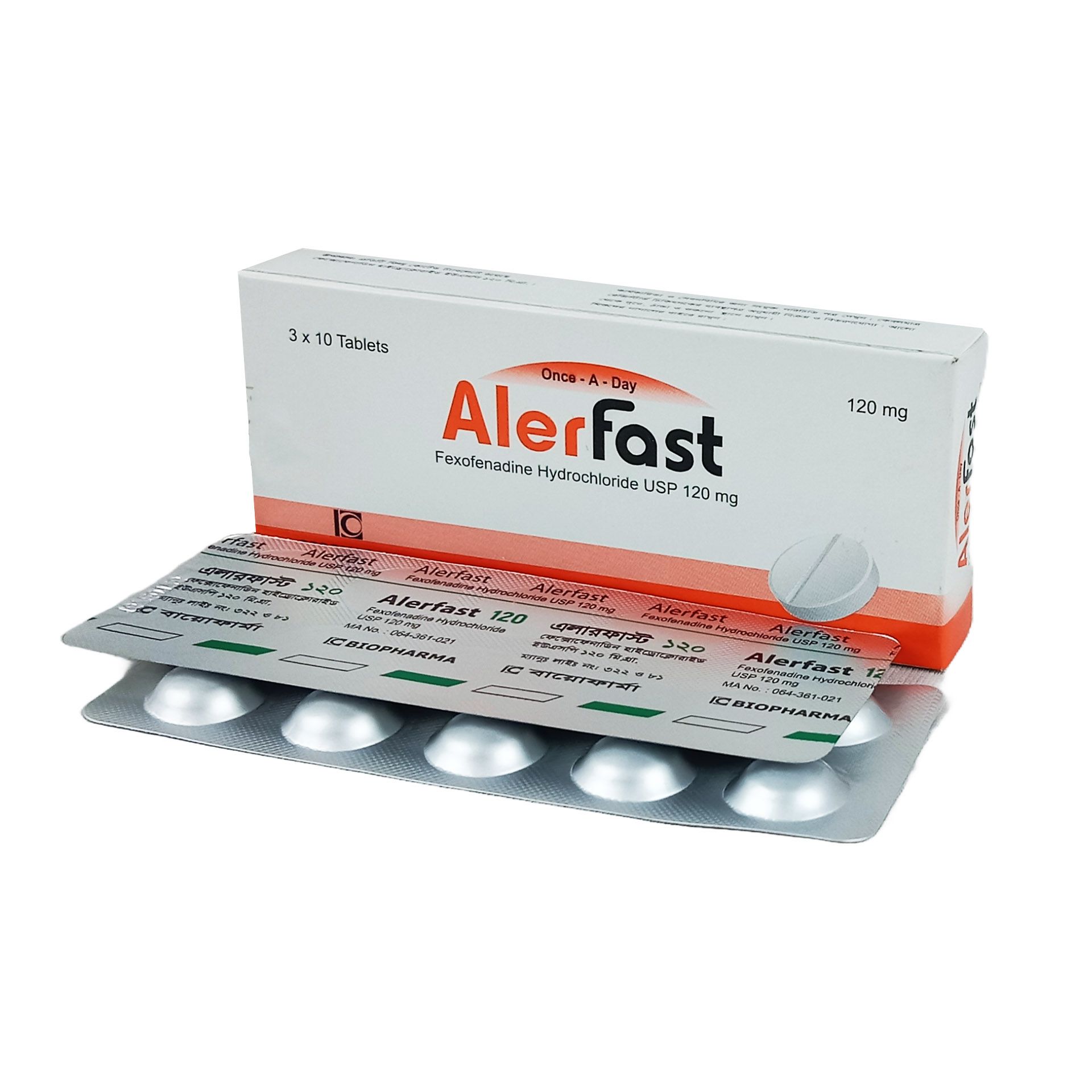 Alerfast Tablet - (120mg)