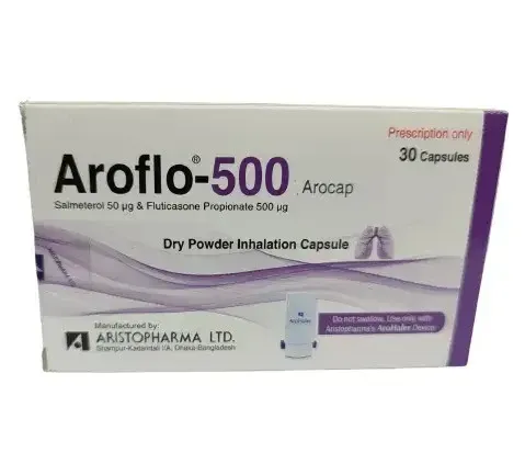 Aroflo 500 Capsule - (50mcg+500mcg)
