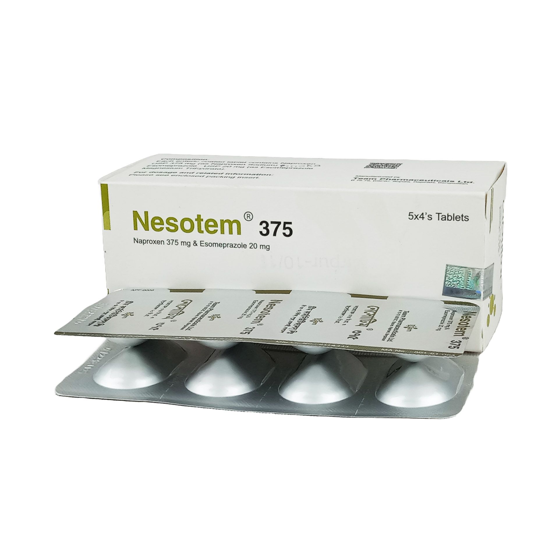 Nesotem 375 Tablet - (20mg+375mg)