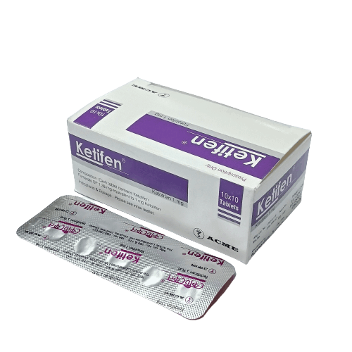 Ketifen Tablet - (1mg)