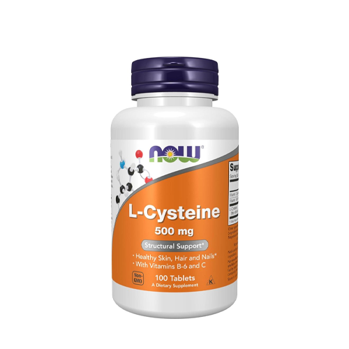 NOW Supplements, L-Cysteine 500 Mg With Vitamins B-6 And C, Structural Support