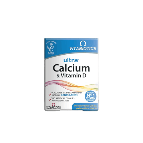 Vitabiotics Ultra Calcium & Vitamin D 30 Tablets