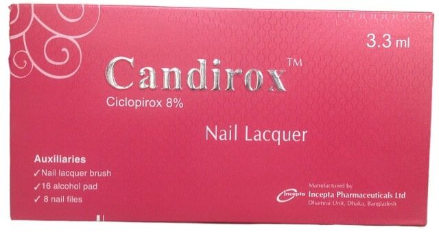 Candirox Nail Lacquer Solution - (8%)