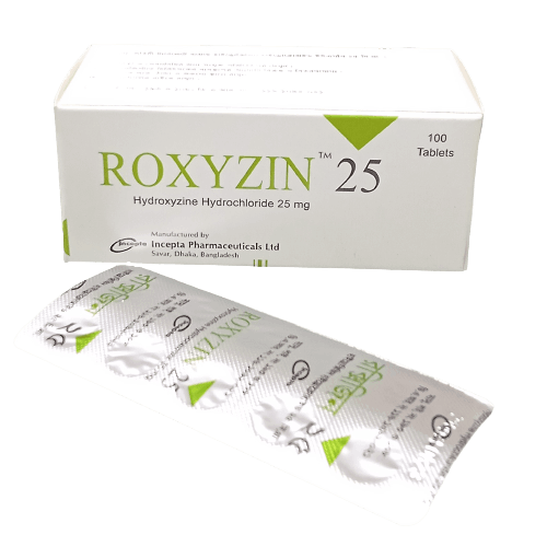 Roxyzin 25 Tablet - (25mg)