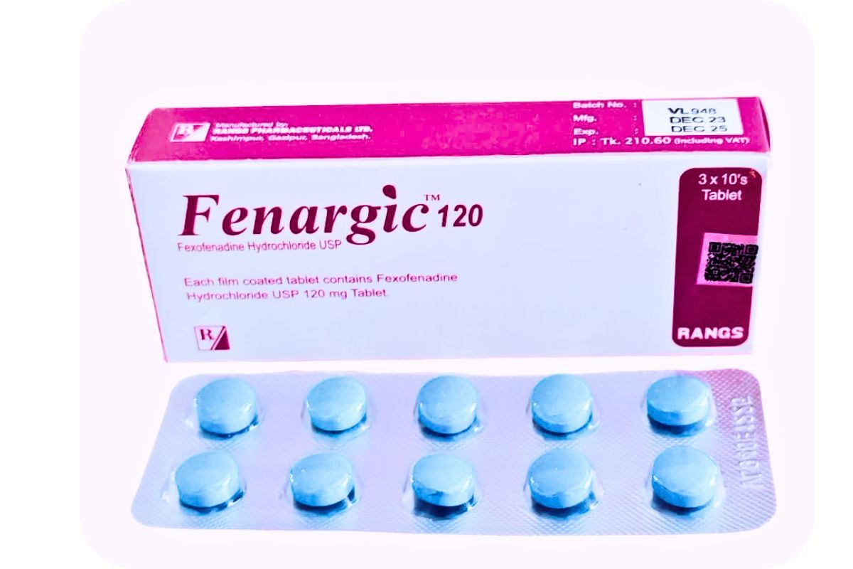 Fenargic 120 Tablet - (120mg)