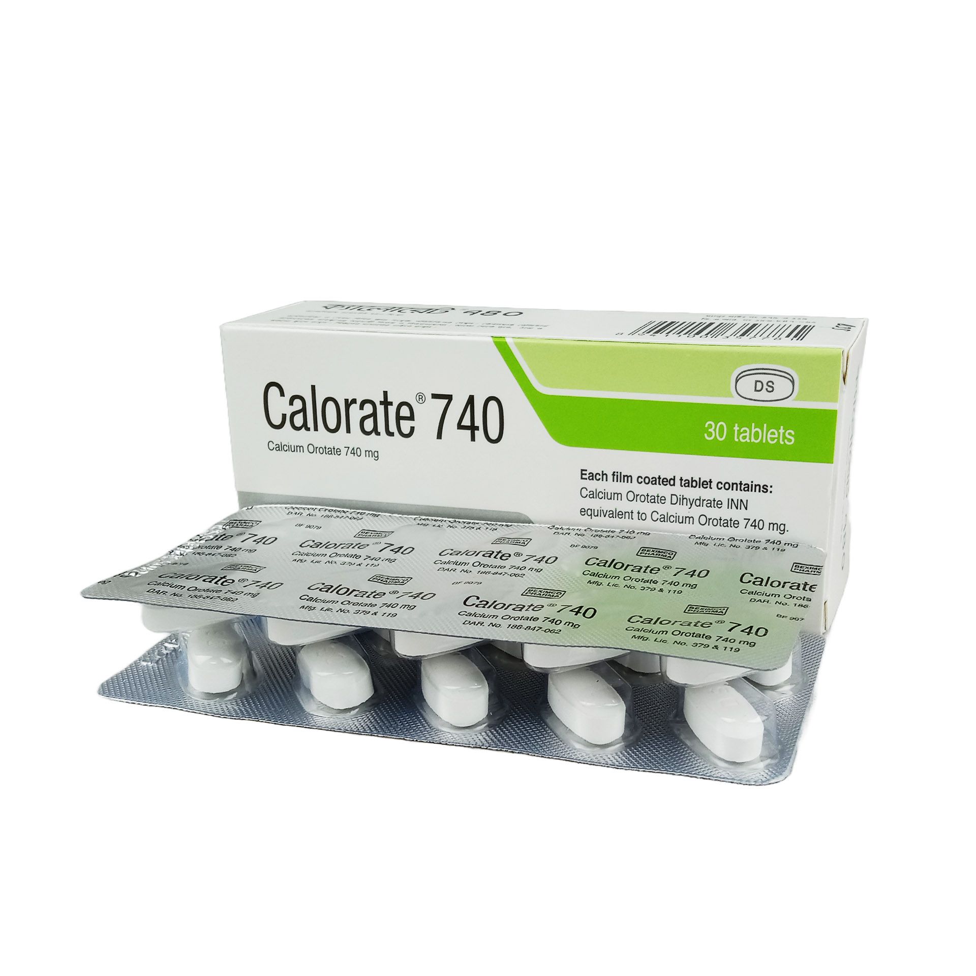 Calorate 740 Tablet - (740mg)