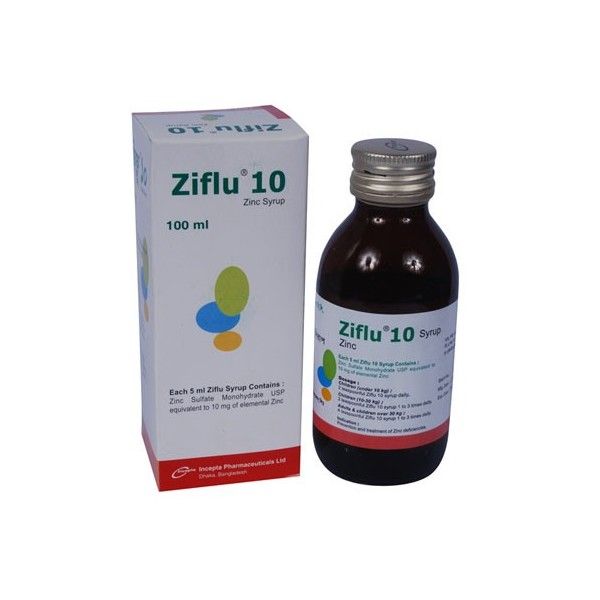 Ziflu Syrup - (10mg/5ml)