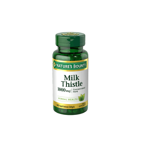 Nature's Bounty Milk Thistle Extract Concentrated Capsule - (1000mg)