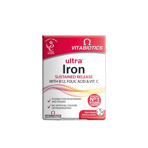 Vitabiotics Ultra Iron 30 Tablets