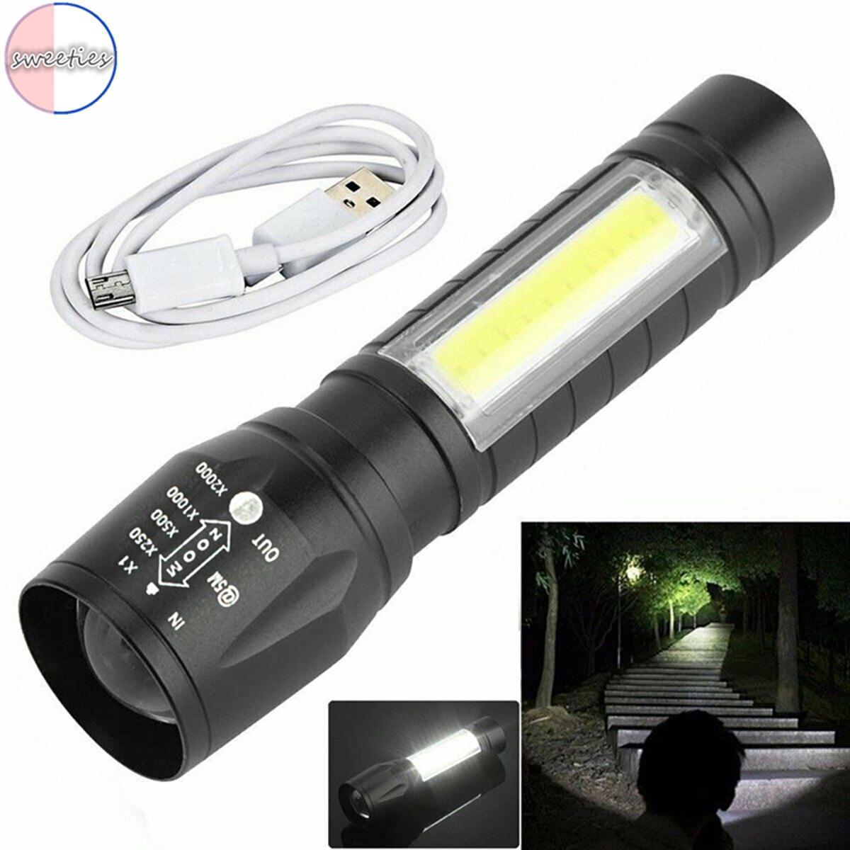 Rechargeable Mini Hot Clip System Flash Light-Zoomabale