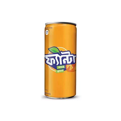 Fanta Can Orange Flavored -250 ml