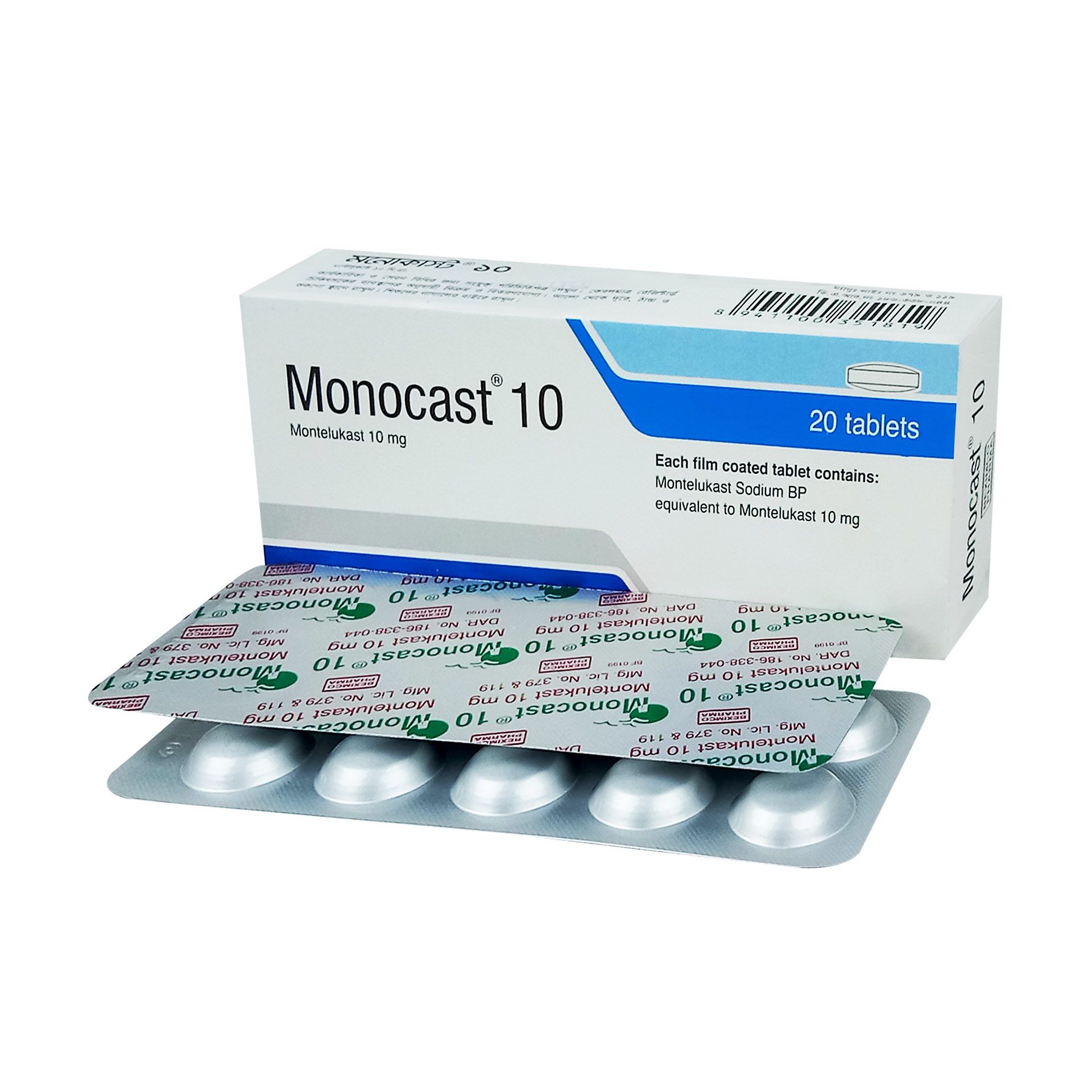 Monocast 10 Tablet - (10mg)