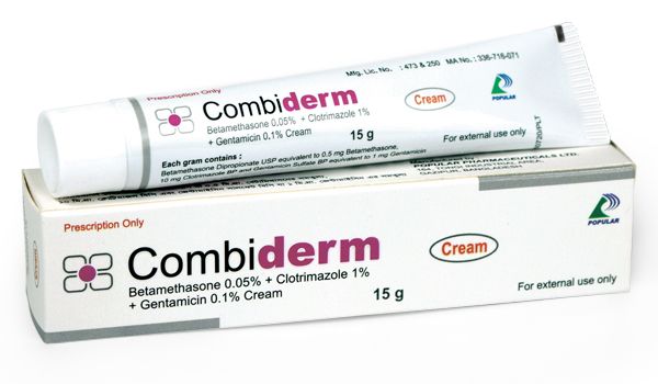 Combiderm Cream - (0.05%+1%+0.1%)