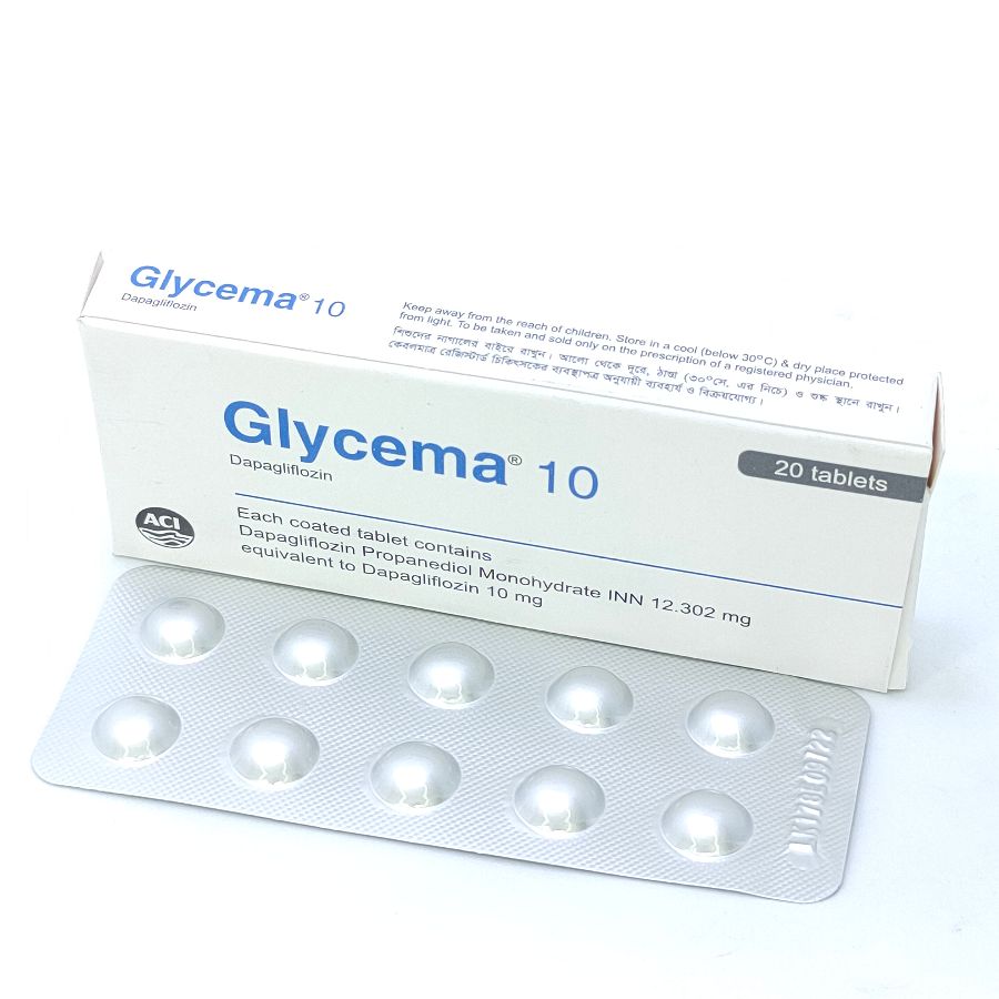 Glycema 10 Tablet - (10mg)