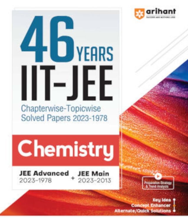 46 Years IIT-JEE [Chemistry] Chapterwise-topicwise Solved Paper 2023-1978